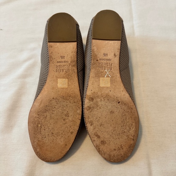 Eileen Fisher 9.5 Naomi Ballet Flats ~ Textile Fabric Comfort Casual Classic - Picture 8 of 8